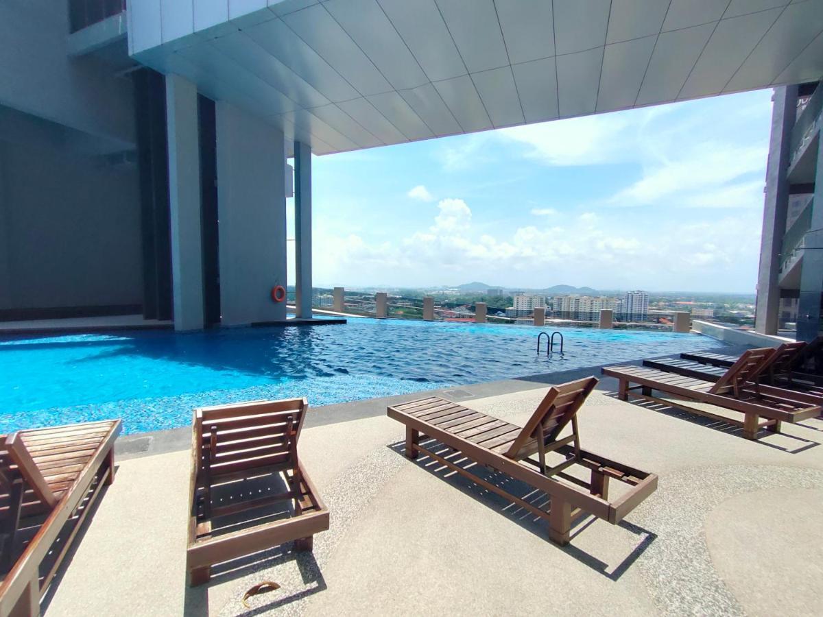 Melaka Town - Imperio Residence Studio With Bathtub Exteriör bild